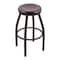 Holland Bar Stool Co 30" Swivel Bar Stool, Bronze Finish, Dark Cherry Maple Seat 80230BZDCMpl - alternate 1